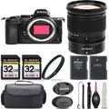 Z5 Mirrorless  with 24-70mm f/4 S Lens + 64GB Storage + UV Filter + Extra Backup Battery + Case + Cleaning Kit - International Version