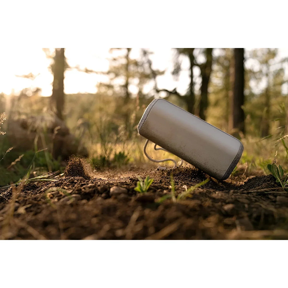 XE200 X-Series Portable Wireless Speaker - dark Bundle with Deco Essential Sling Backpack, Anti-Theft Combo Zipper Lock, External USB Charging, Waterproof