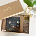 Coach CN047 Boxed Mini Wallet On A Chain In Signature Canvas With Snowman Print IN ebony Multi