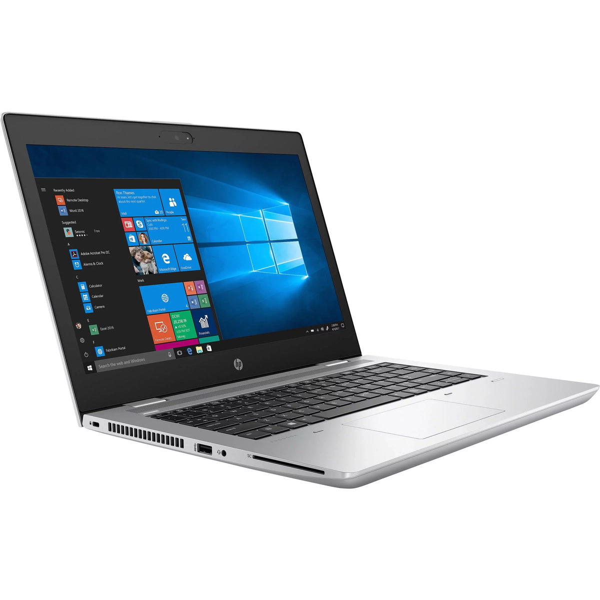 Restored  Probook 640 G4 14" Laptop  Core i5 1.70 GHz 16 GB 256 GB SSD W11P (Refurbished)