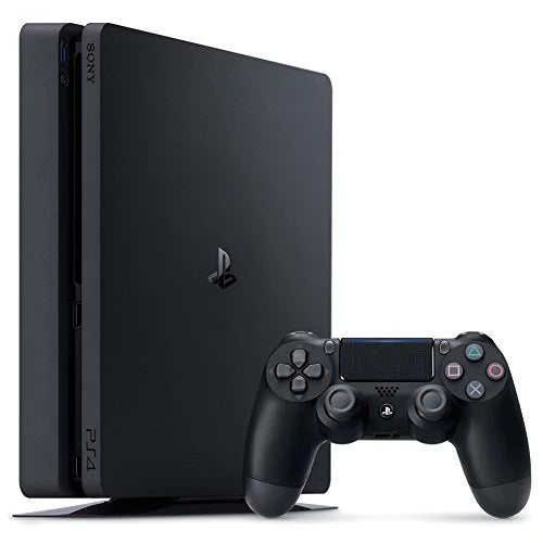 Restored PlayStation 4 Slim 500GB Console Uncharted 4 Bundle ebony UMA134 (Refurbished)