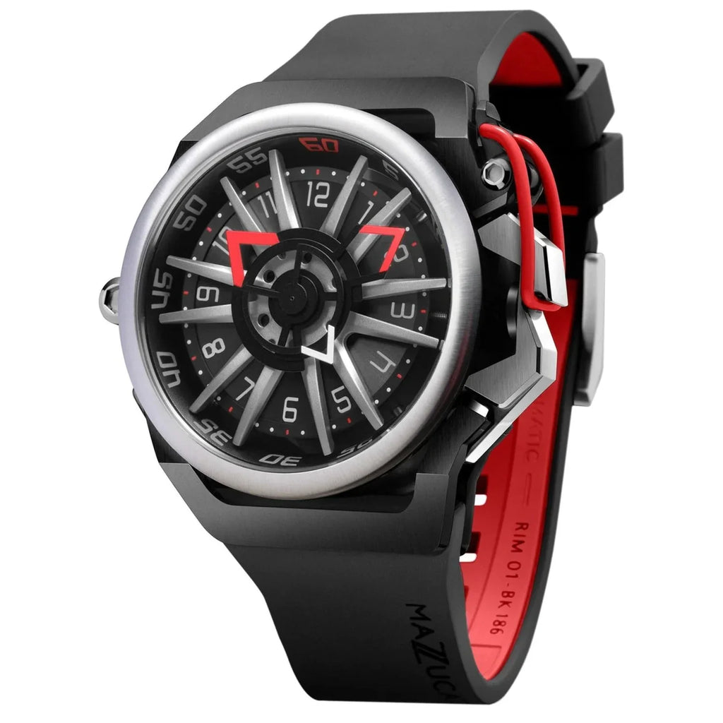 Mazzucato RIM Reversible Automatic charcoal Red