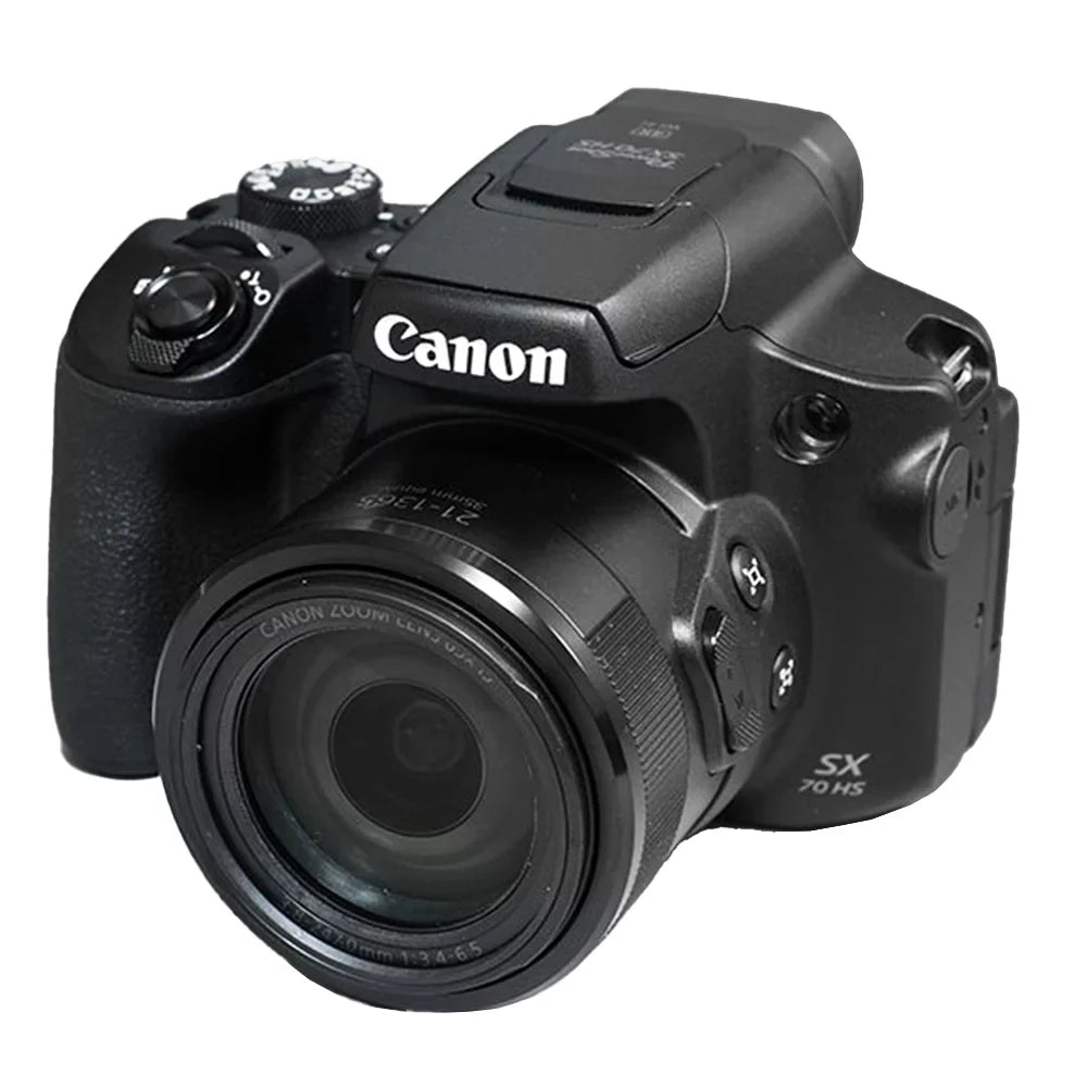 PowerShot SX70 HS Digital Camera + Spider Tripod + 1 Yr Warranty - 64GB