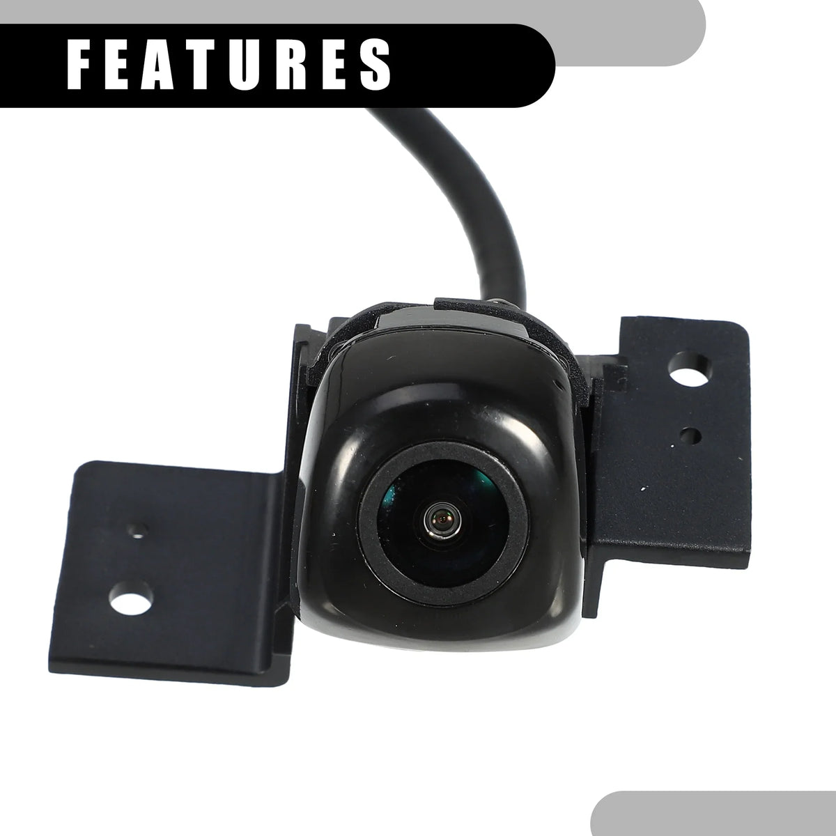 Car Rear View Back Up Camera No.95760-D3001 for Hyundai Tucson 2016-2018 Plastic ebony