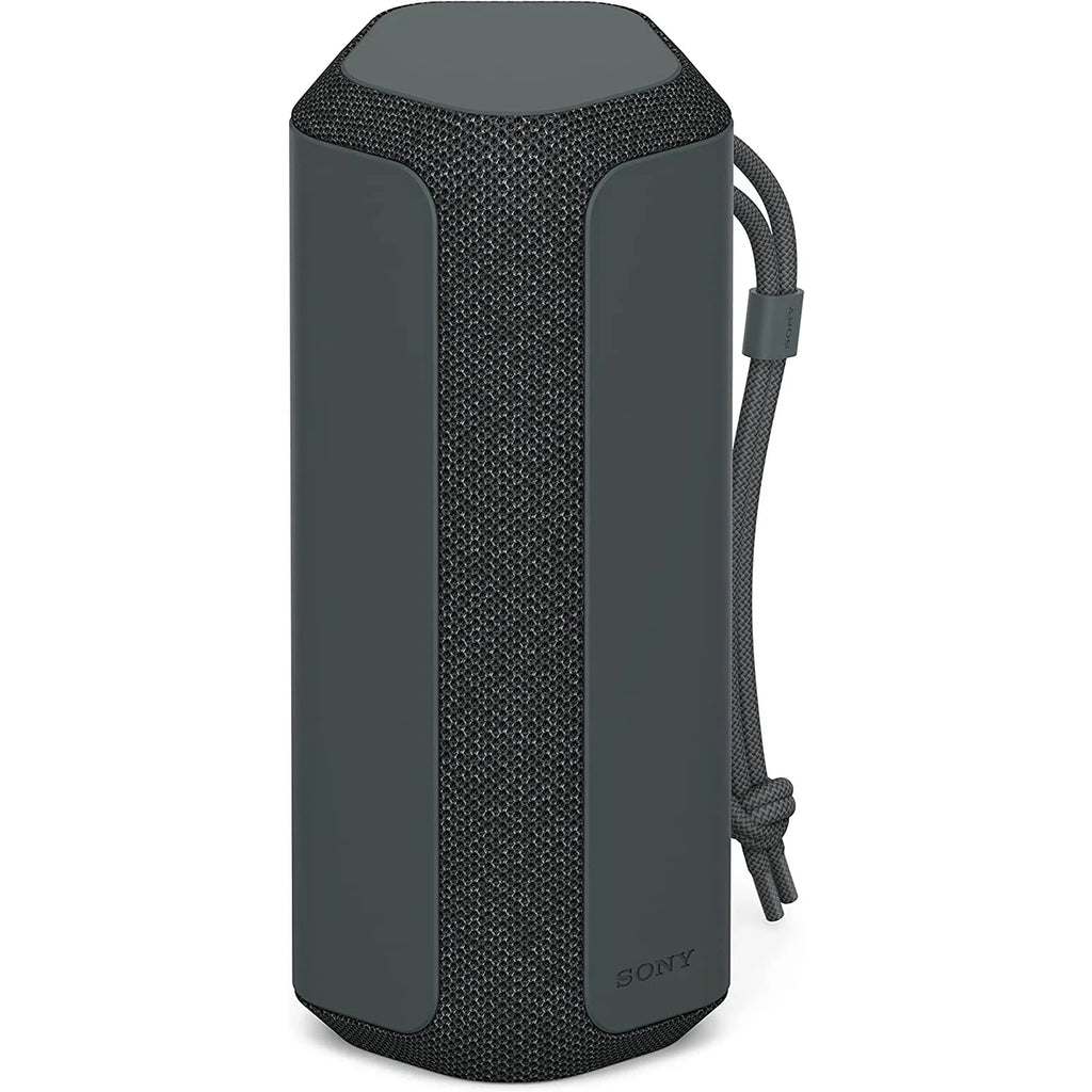 XE200 X-Series Portable Wireless Speaker - dark Bundle with Deco Essential Sling Backpack, Anti-Theft Combo Zipper Lock, External USB Charging, Waterproof