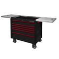 6 Drawer Slide Top Tool Cart - Red. 41 in