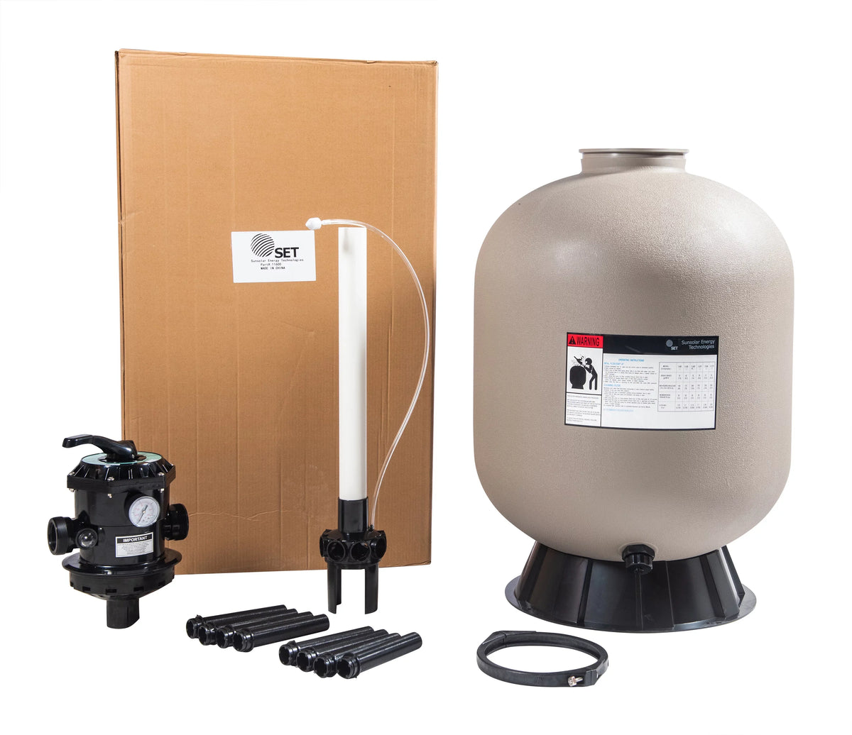 Sand Filter for Above-Ground Swimming Pool - 24 inch width