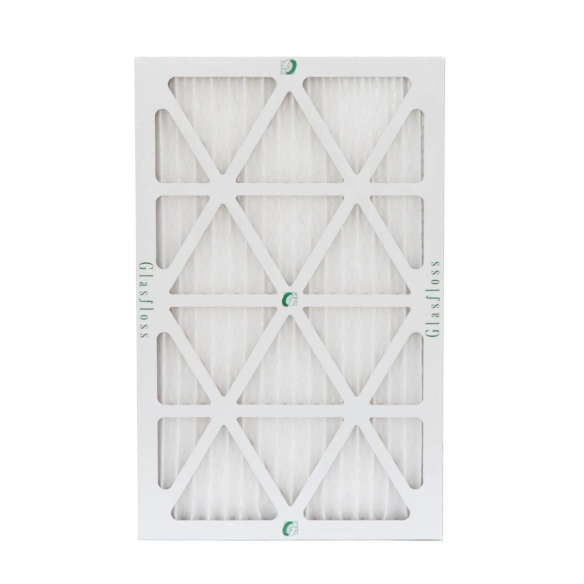 Exact Size: 15-1/2 x 23-1/2 x 7/8. Box of 4. Glasfloss ZL 16x24x1 MERV 10 Pleated AC Furnace Air Filters