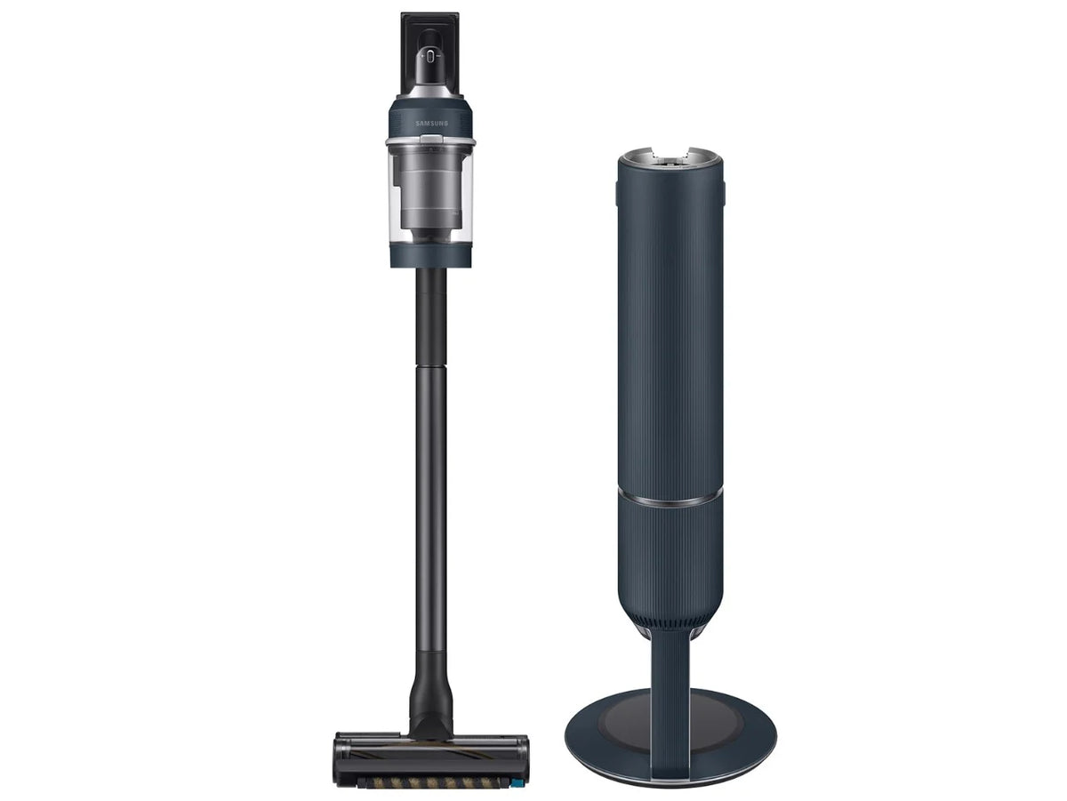 Restored  VS20A9580VB/AA-RB Bespoke Jet Cordless Stick Vacuume with Clean Station Blue - Certified Refurbished