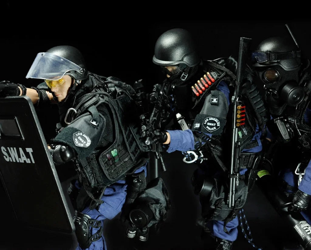 1/6 Swat Soldier Door Breacher 12 1 inch Action Figure Gift for Collection