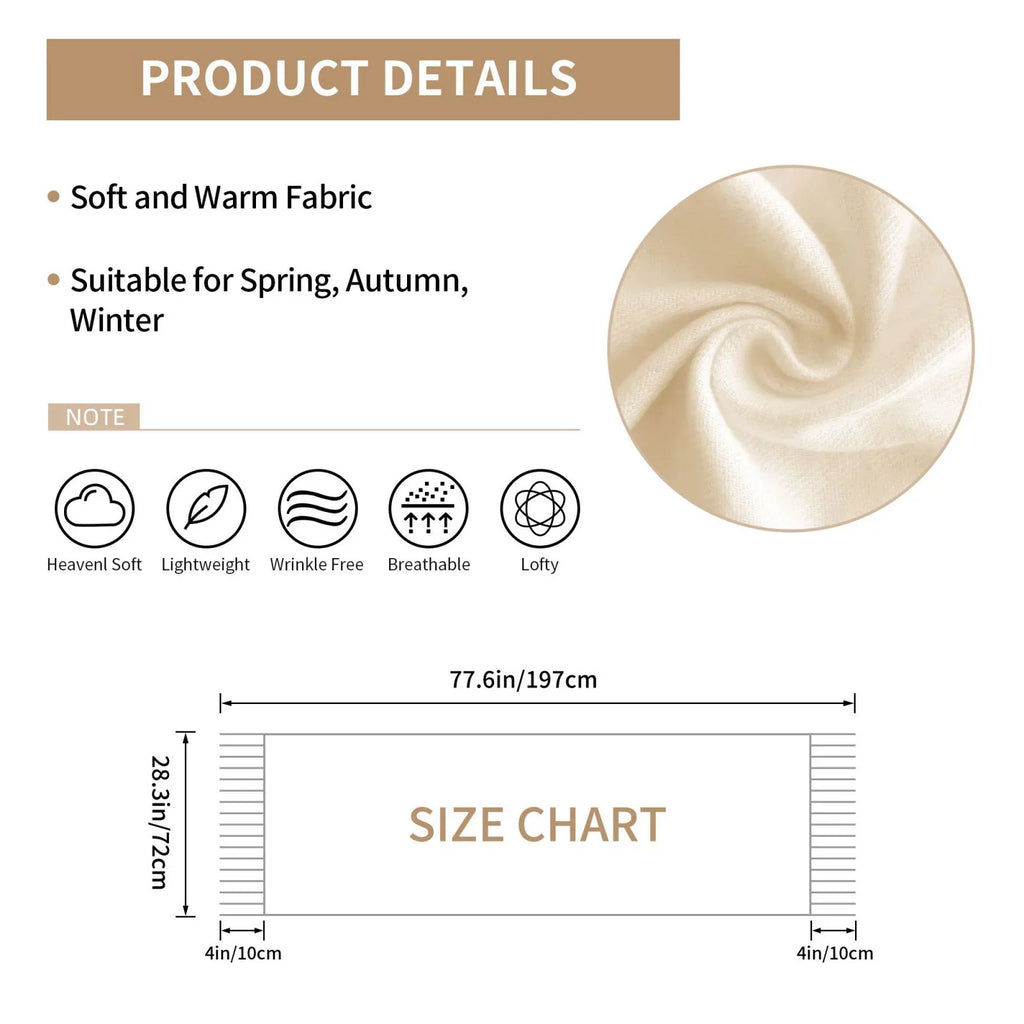 Bingfone Soft Cashmere Feel Scarf For Women Elegant Art Print Winter Warm Scarves Large Shawl Wrap Gifts- Mardi Gras Carnival3