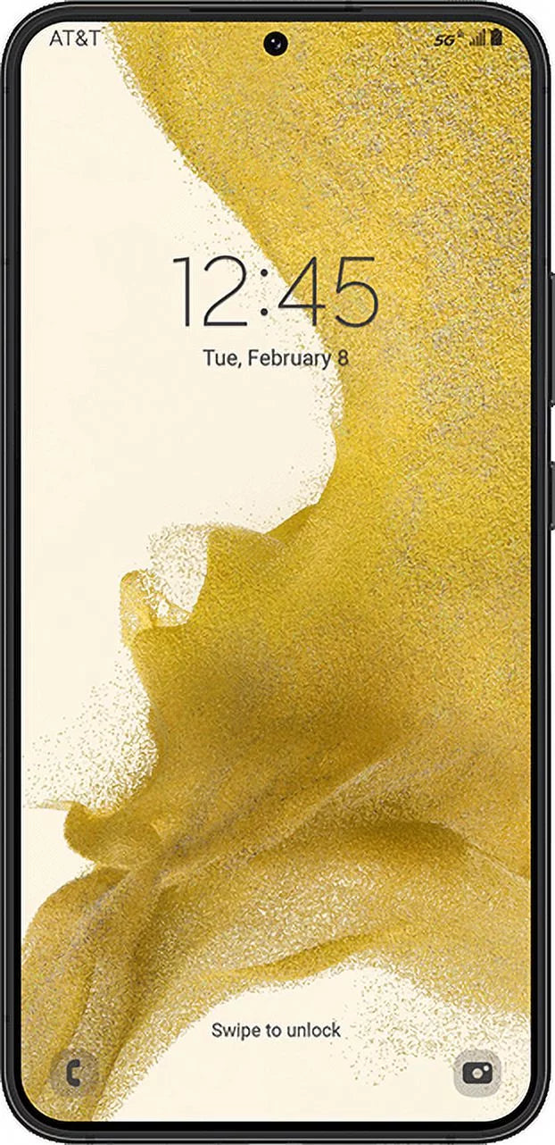 Restored  Galaxy S22+ 5G 128GB AT&T Unlocked/GSM Unlocked Phantom ebony (Refurbished)
