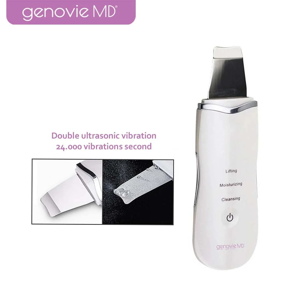 Genovie MD Skin Scrubber And Pore Cleanse, Face Spatula, Blackhead Remover, Acne Removal Tool, Deep Facial Cleaning