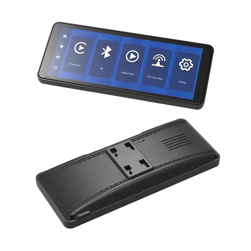 Virwir Wireless  Carplay Car Stereo Portable 6.86 25mm Touch Screen  Carplay and Android Auto1080p Backup Camera with Mirror Link