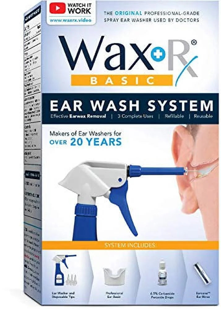 Doctor Easy Wax-Rx Ph Conditioned Ear Wash System, 15.2 Ounce
