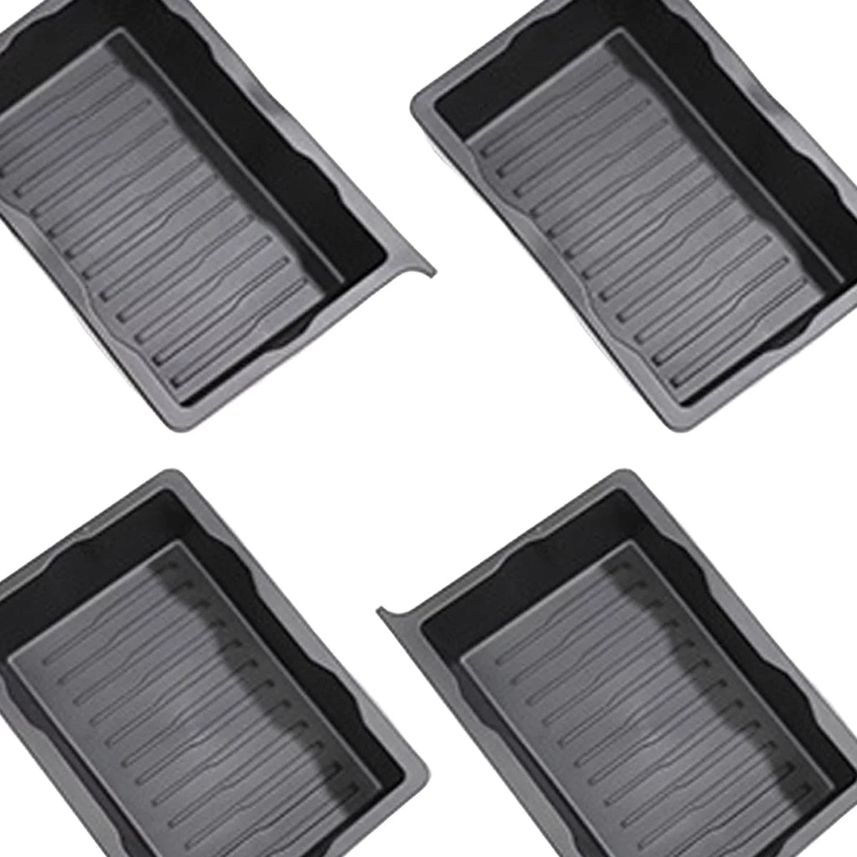 under Seat Storage Box Hidden Tray Durable Underseat Organizer Tray for Model Y