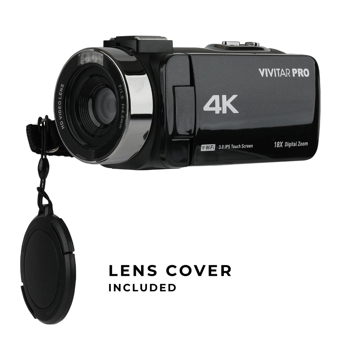 Vivitar 4K HD Digital Video Camera, Night Vision, WIFI, Remote Control