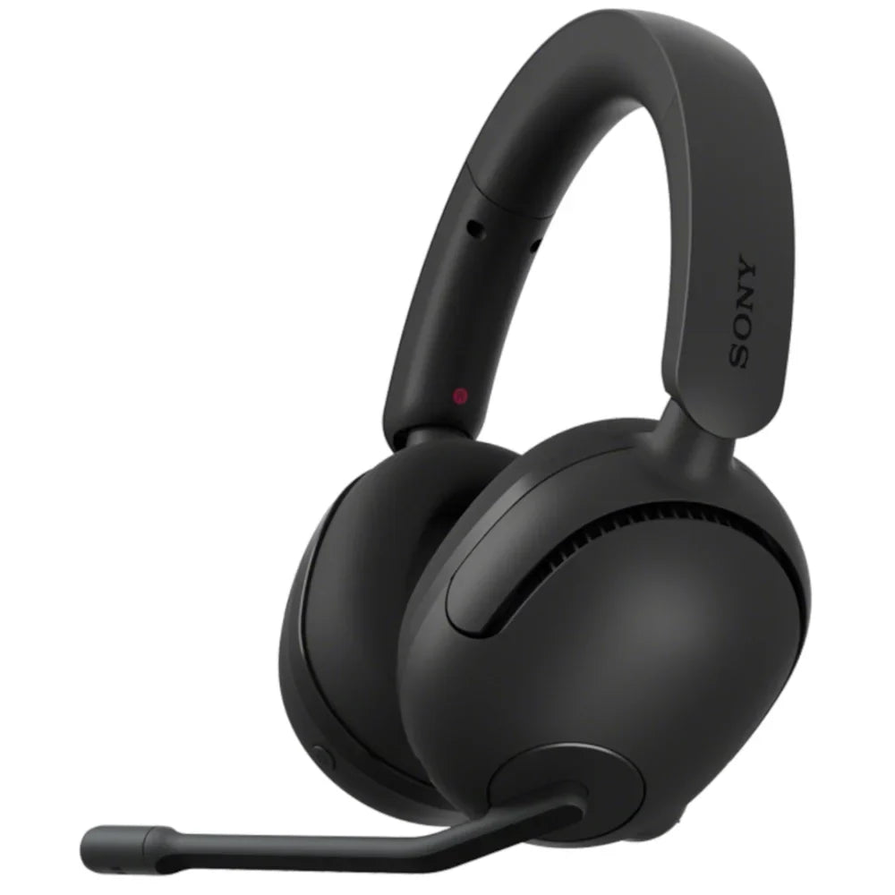 WHG500/B INZONE H5 Wireless Noise Cancelling Gaming Headset, charcoal Bundle with Deco Gear Pro Audio Headphone Stand, 6 Foot USB-A to USB-C Cable & 2 YR CPS Enhanced Protection Pack