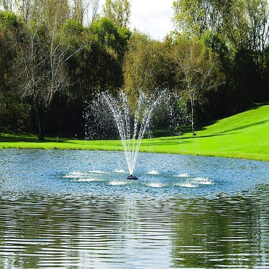 Kasco 1  J Series Decorative Fountain - 120V with 50 Ft Electric Power Cord | water feature and Lake Fountain | Efficient water feature Aerator Outdoor Fountain dark