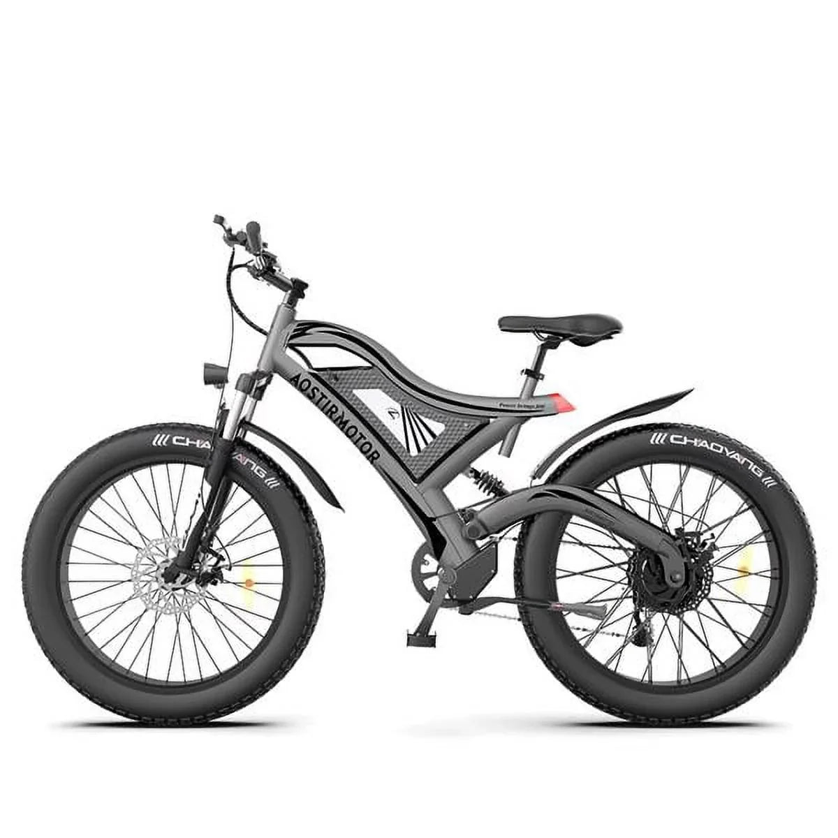 Electric Mountain Bike. AOSTIRMOTOR Hot Fat Tire Adults Electric Bicycle 26 In
