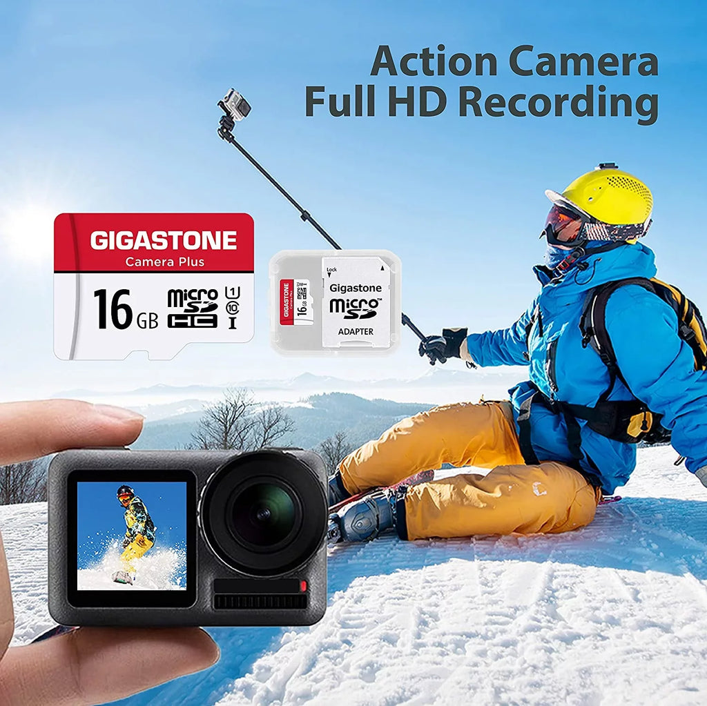 [Giga] 16GB 5-Pack ro SD , Camera Plus, roSDHC Memory for Wyze Cam, Security Camera, Full HD Video