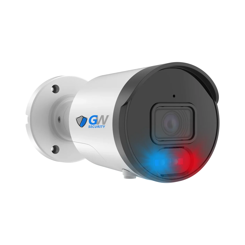 GW Security 32 Channel NVR UltraHD 4K Full-Time Color Night Vision PoE Security Camera System with (32) 8MP Two-Way Audio PoE Outdoor Cameras, AI Human & Cars Detection with Alarm Lights