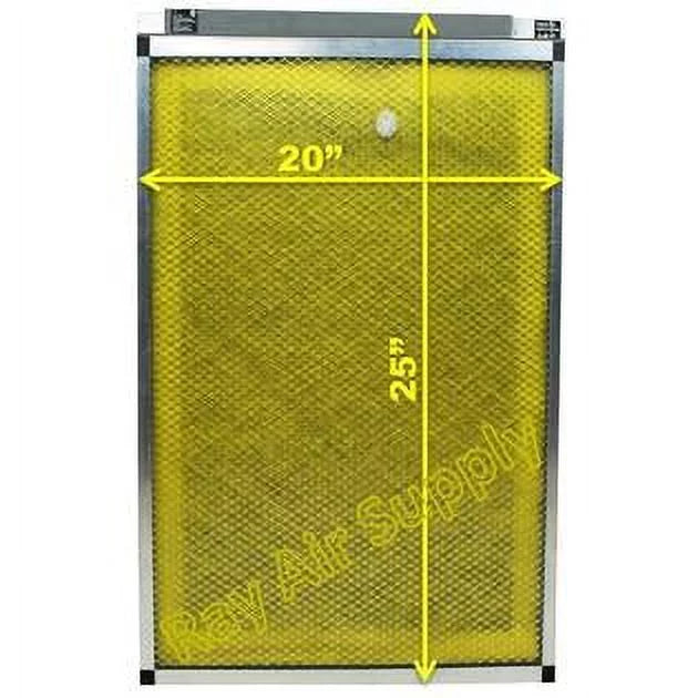 RAYAIR SUPPLY 20x25 Replacement Filter Pads Compatible with MicroPower Guard Air Cleaner (3 Pack)