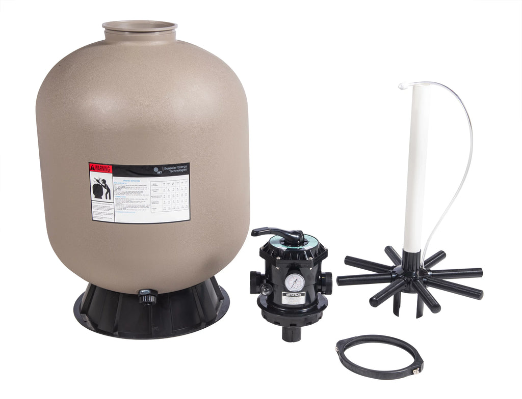 Sand Filter for Above-Ground Swimming Pool - 24 inch width