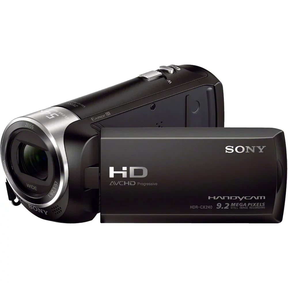 HDRCX405 HD Video Recording Handycam Camcorder Bundle with 32GB Micro SD Memory Card Mini Tripod Travel Case Spare Battery Charger HDMI Cable and More