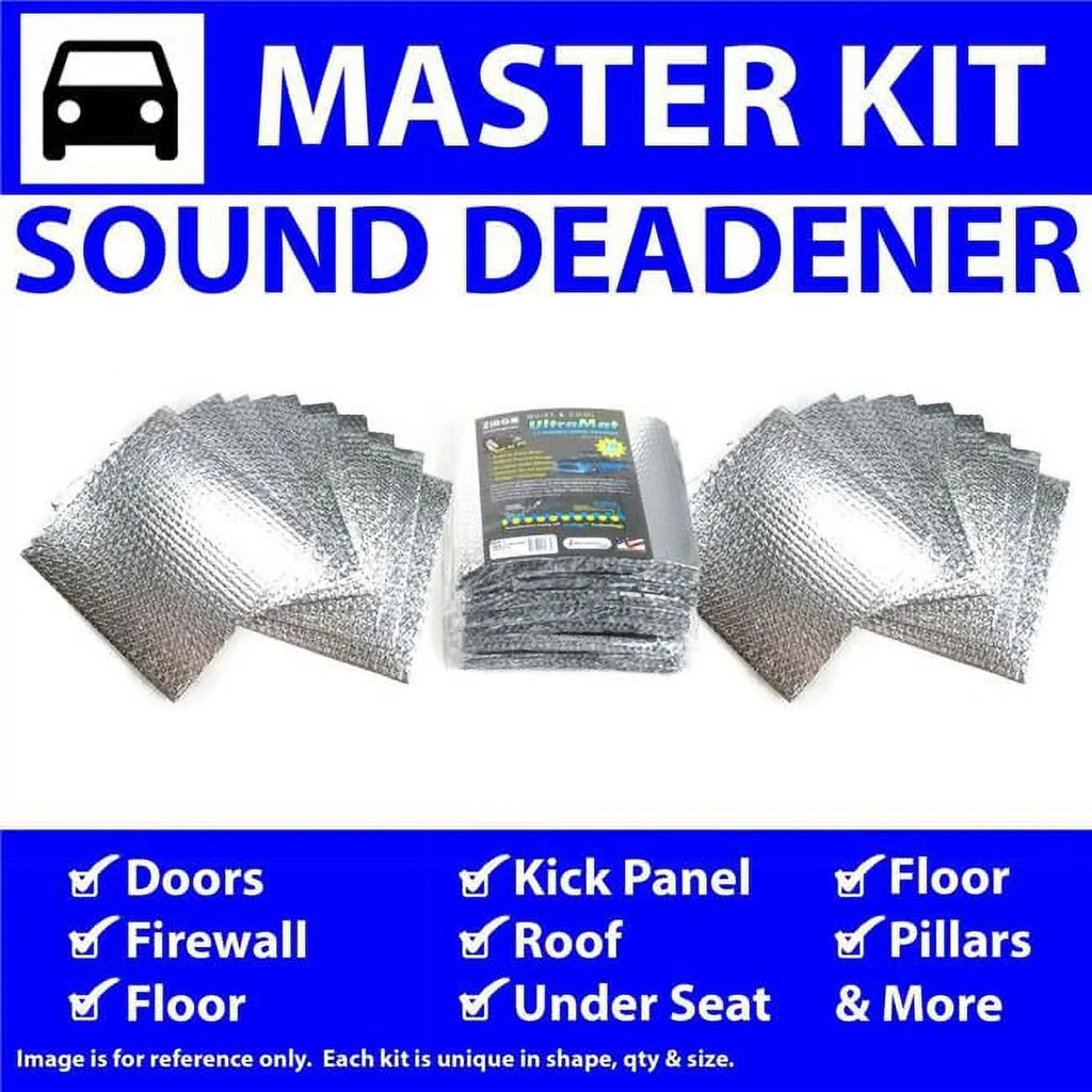 Zirgo High Performance Cooling Products  13311cm2 Heat & Sound Deadener for  Escape Master Kit