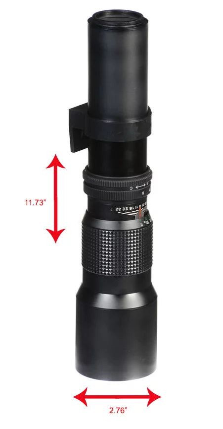 Alpha NEX-3 Manual Focus High Power 1000mm Lens