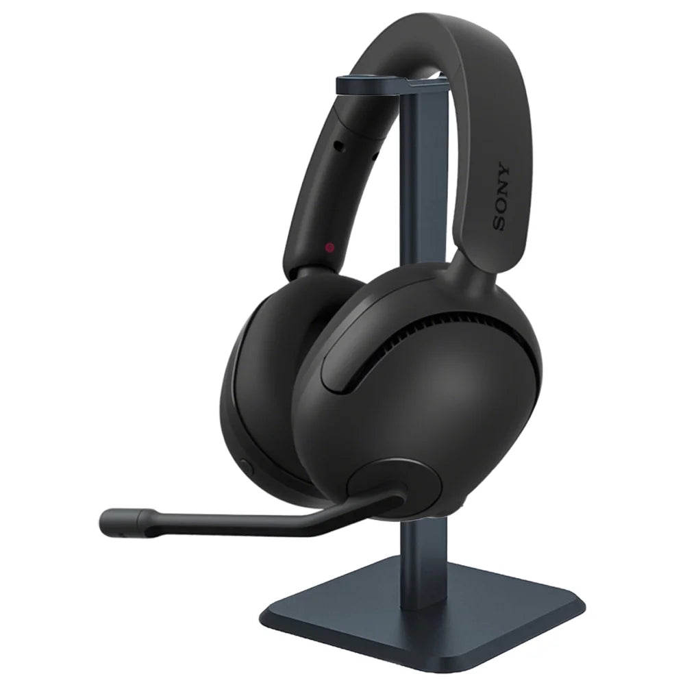 WHG500/B INZONE H5 Wireless Noise Cancelling Gaming Headset, charcoal Bundle with Deco Gear Pro Audio Headphone Stand, 6 Foot USB-A to USB-C Cable & 2 YR CPS Enhanced Protection Pack
