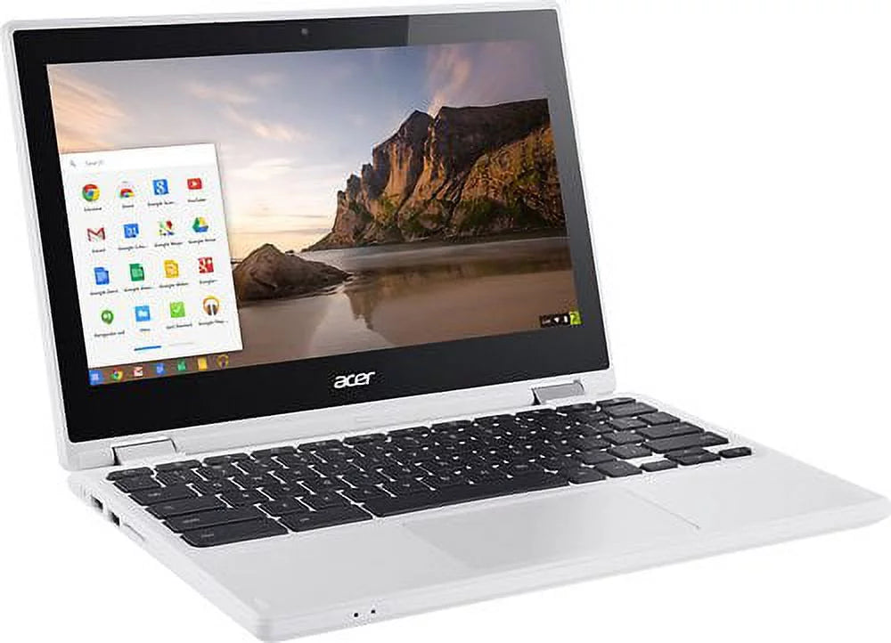 '- R 11 CB5-132T-C8ZW 2-in-1 11.6" Touch-Screen Chromebook -  Celeron - 4GB Memory - 16GB eMMC Flash Memory - WhiteLaptop Notebook PC Computer Touchscreen