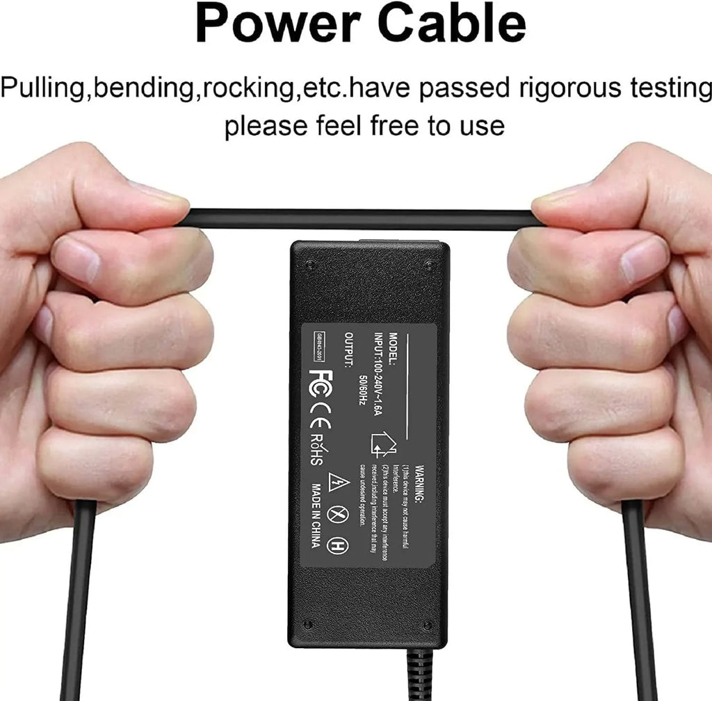 Guy-Tech 90W 19.5V x 4.62A Slim AC Adapter Compatible with  Model Numbers:  Latitude E6320n,  Latitude E6330,  Latitude E6400 ATG,  Latitude E6400 XFR,  Latitude E6400