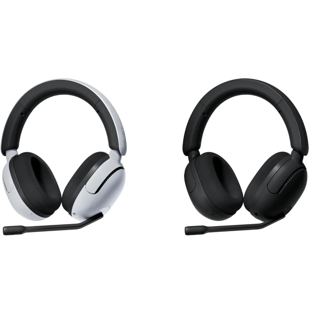 WHG500/B INZONE H5 Wireless Noise Cancelling Gaming Headset, charcoal Bundle with Deco Gear Pro Audio Headphone Stand, 6 Foot USB-A to USB-C Cable & 2 YR CPS Enhanced Protection Pack