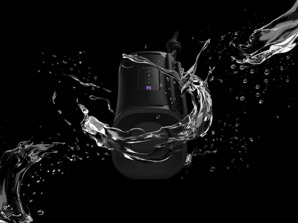 ULT FIELD 1 Wireless Ultra Portable Bluetooth Compact Speaker, IP67 Waterproof, Dustproof, Shockproof and Rustproof - ebony