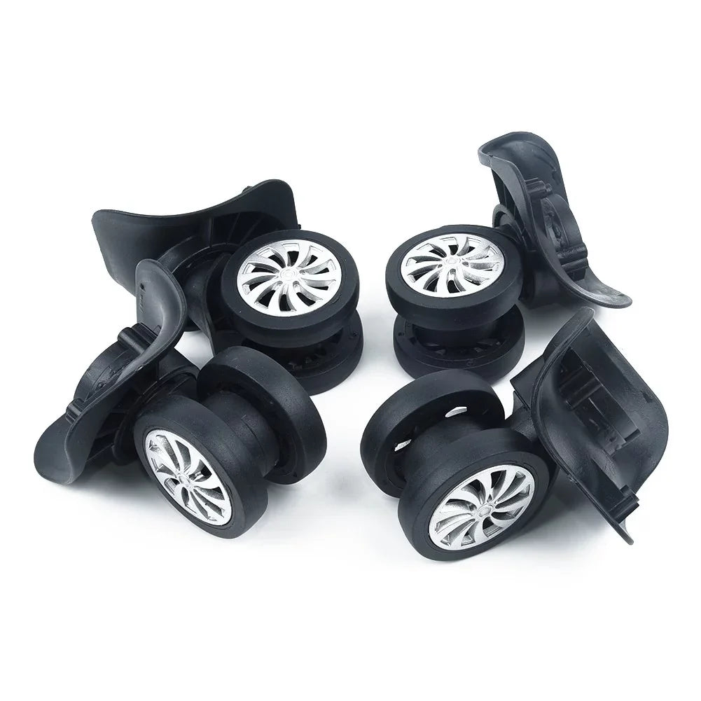 Yuri  4 Set Replacement Luggage Suitcase Wheels Swivel Universal Wheel dark