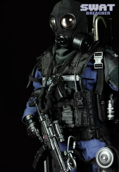 1/6 Swat Soldier Door Breacher 12 1 inch Action Figure Gift for Collection