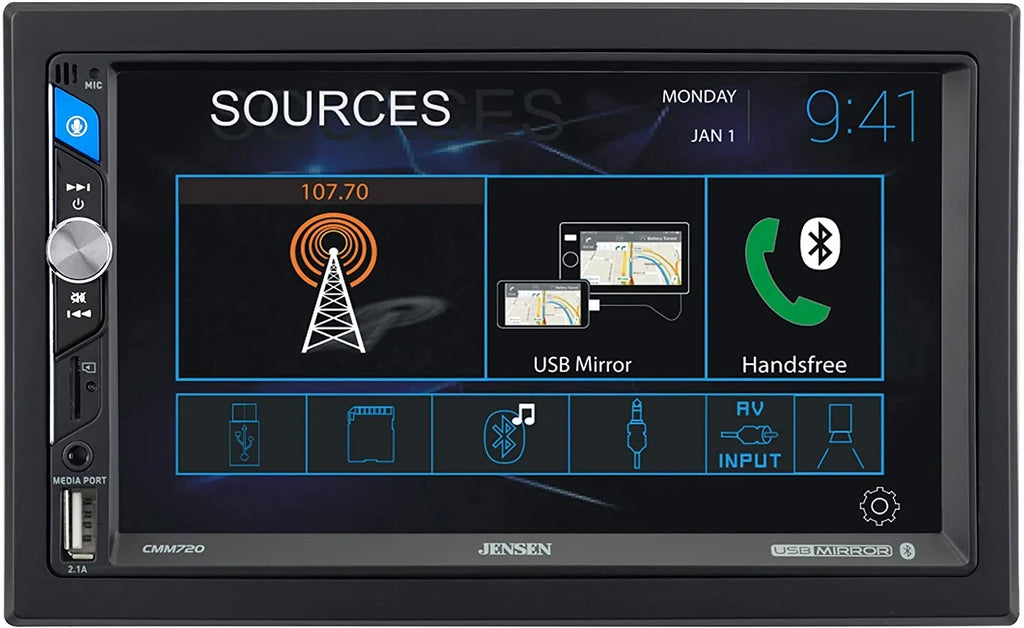 INCLUDES VEHICLE SPECIFIC INSTALLATION HARDWARE INCLUDING DASH KIT, WIRE HARNESS, AND. FITS 02-06  EXPEDITION EXPLORER LINCOLN AVIATOR AM/FM USB/BLUETOOTH TOUCHSCREEN CAR RADIO STEREO PKG