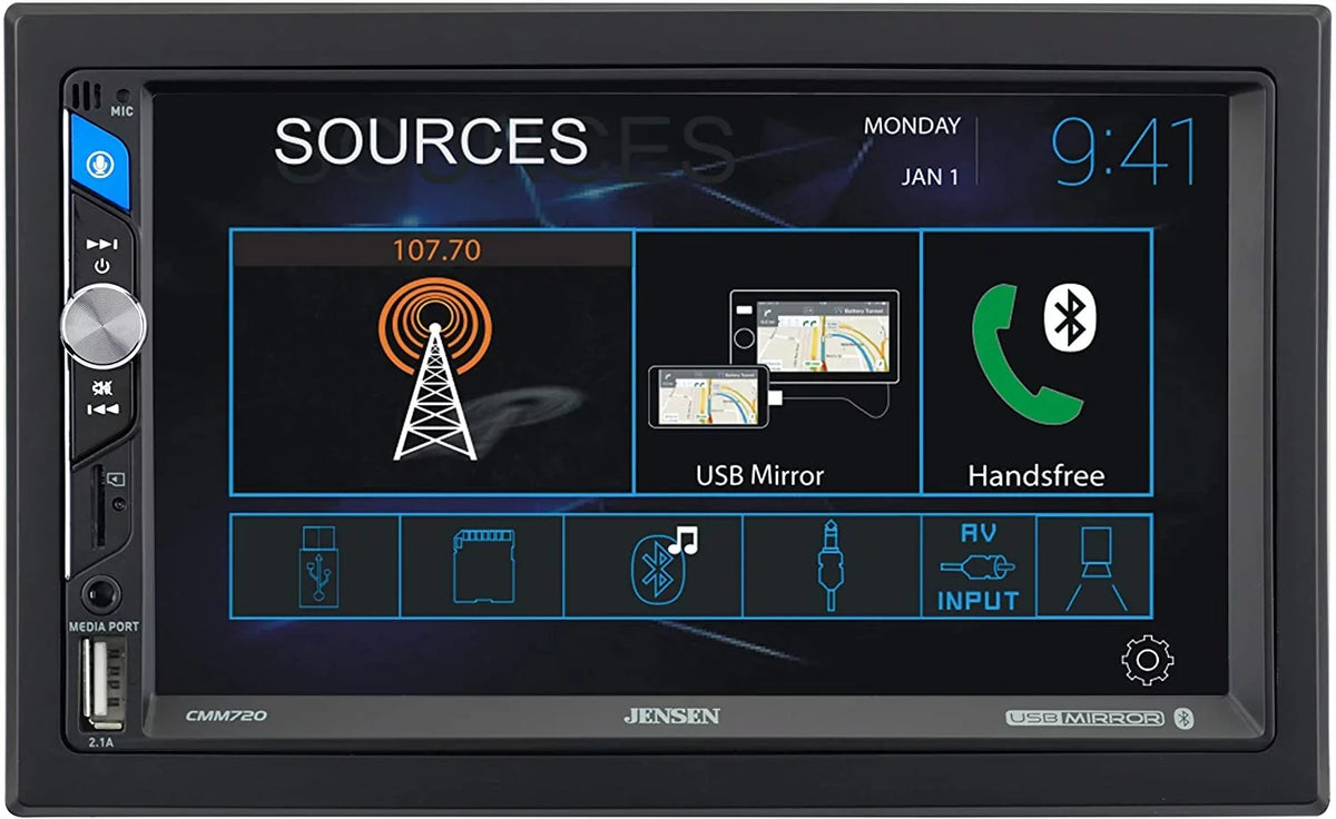 INCLUDES VEHICLE SPECIFIC INSTALLATION HARDWARE INCLUDING DASH KIT, WIRE HARNESS, AND. FITS 02-06  EXPEDITION EXPLORER LINCOLN AVIATOR AM/FM USB/BLUETOOTH TOUCHSCREEN CAR RADIO STEREO PKG