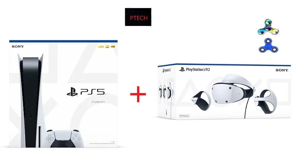2023  PlayStation Holiday Bundle: PlayStation_PS5 Gaming Console (Disc Version) + PlayStation_VR2 Bundle