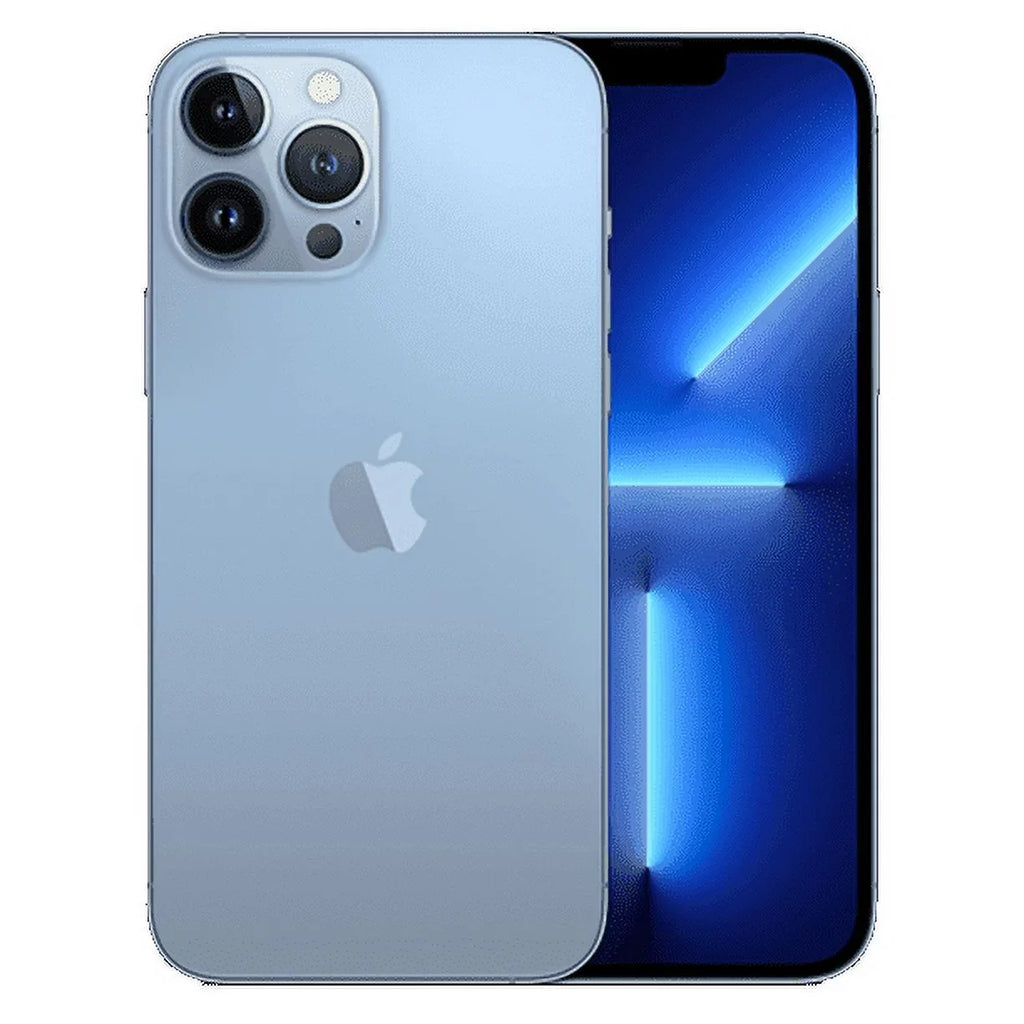 Restored  iPhone 13 Pro Max 128GB Sierra Blue LTE Cellular 3J789LL/A (Refurbished)