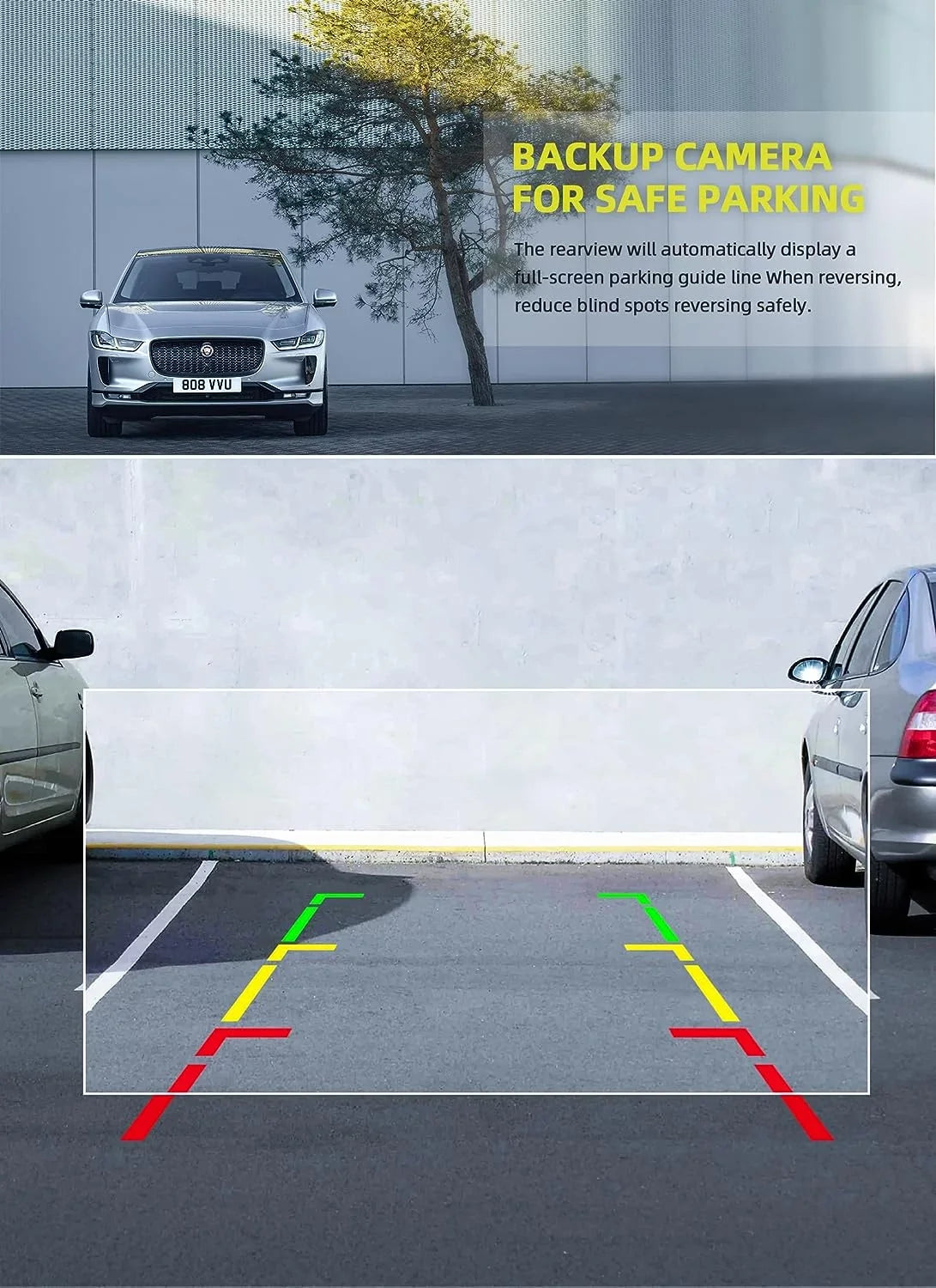 TOGUARD 4K Car Camera GPS Speed 3 Channel Dash Camera Front and Rear Inside 2K+1080P+2K IR Night Vision,170° Wide Angle, WDR, Emergency Lock, Parking Monitor