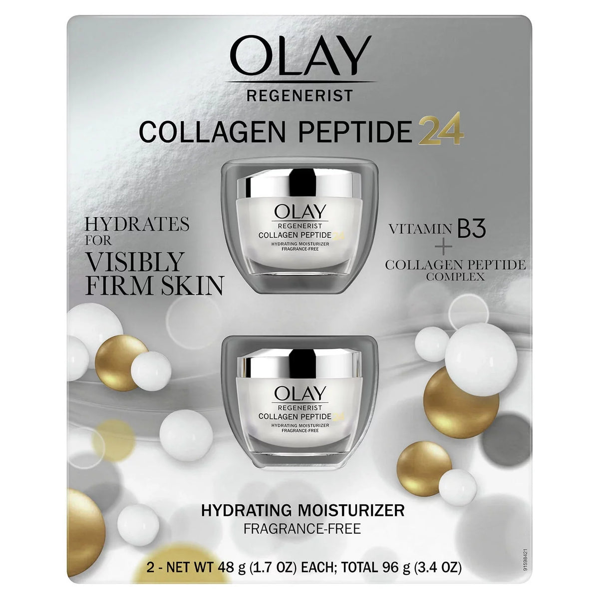 Olay Regenerist Collagen Peptide 24 Face Moisturizer (1.7 Oz., 2 Pk.)