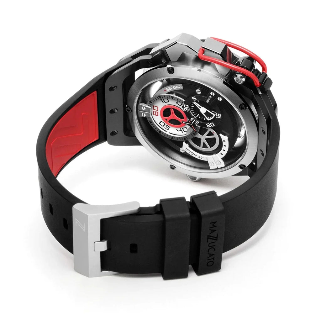 Mazzucato RIM Reversible Automatic charcoal Red