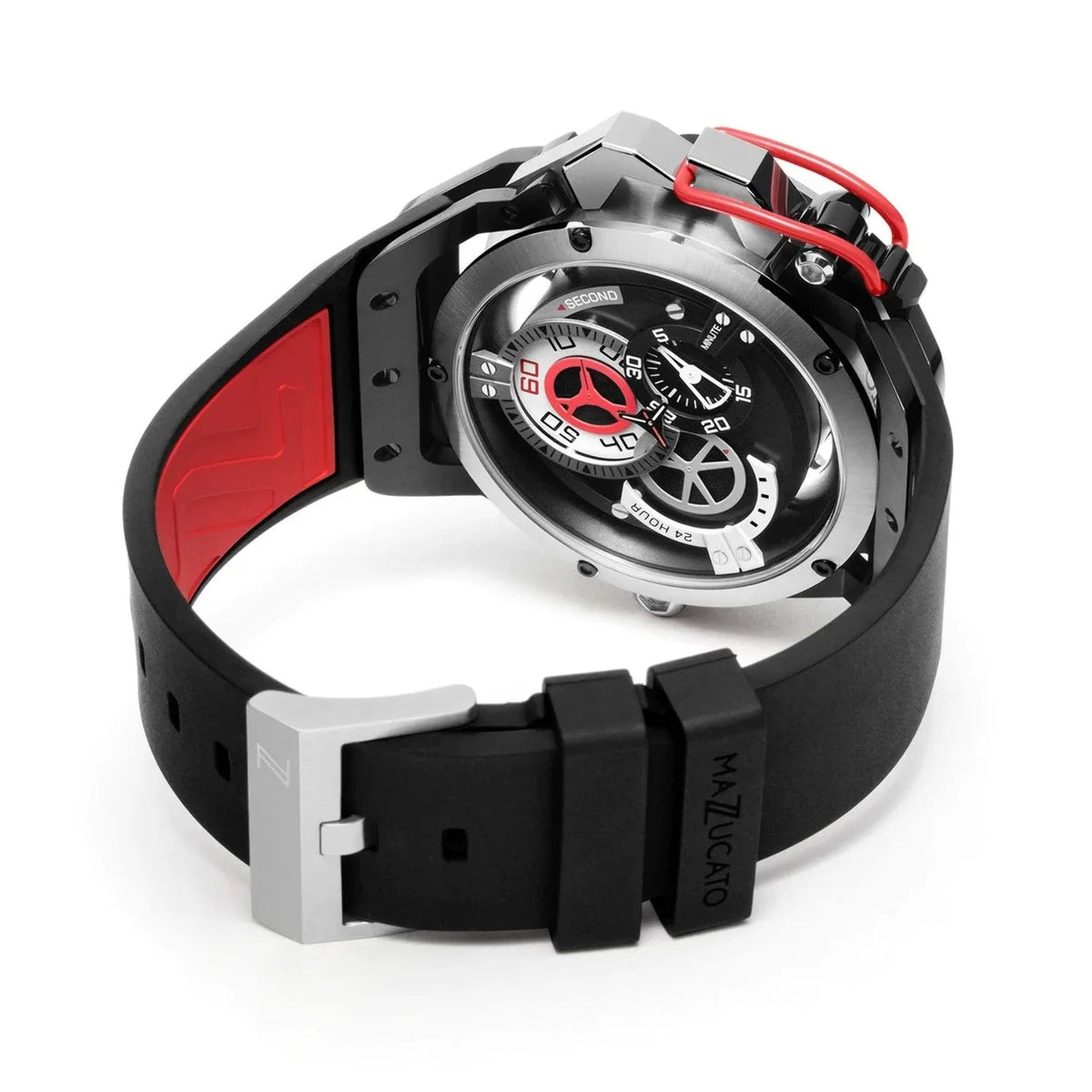 Mazzucato RIM Reversible Automatic charcoal Red