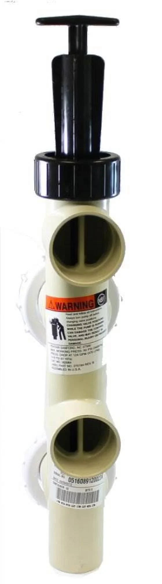 Pentair 263064 2 25mm plastic Slide Pump Backwash Valve for Side Mount Sand/DE Filters